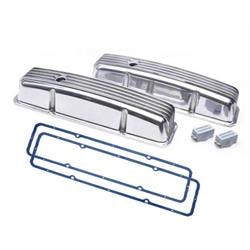 1960-86 Small Block Chevy Tall Finned Valve Covers & Gaskets