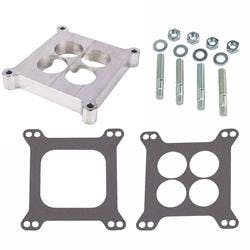 Aluminum High Flow Carb Spacer Kit for 4150 Holley, 1 Inch