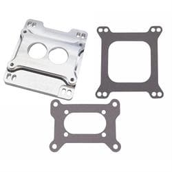 Billet Aluminum 2-Barrel Carburetor Spacer Kit, Single Plane