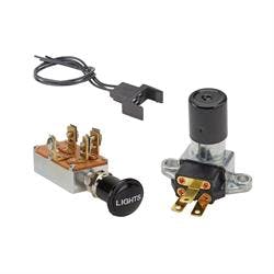Universal Headlight And Dimmer Switches With Pigtail