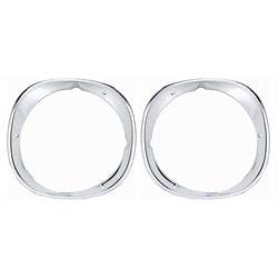 OER Headlamp Bezels for 1970-73 Chevy Camaro