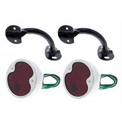 1932 Ford Stainless Steel Taillight and Bracket Kit