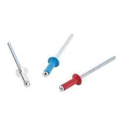 Small Aluminum Tru-Rivets, 3/16 Inch