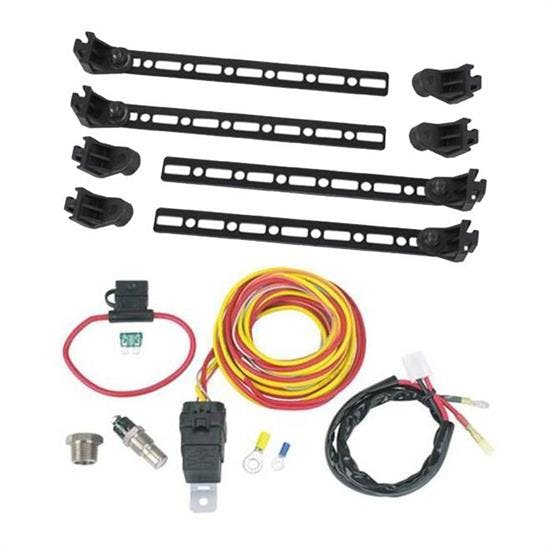 SPAL Cooling Fan Relay Kit and Fan Mounting Kit