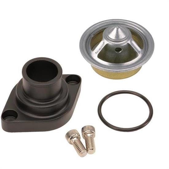Straight Aluminum Water Neck & 180 Degree High Flow Thermostat