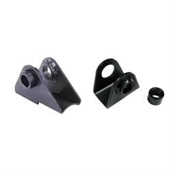 Speedway Weld-On Upper and Lower Mounts for Bearing Shocks