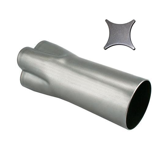 Weld-On Exhaust Header Collector, 1-7/8 Primaries w/Star Plug