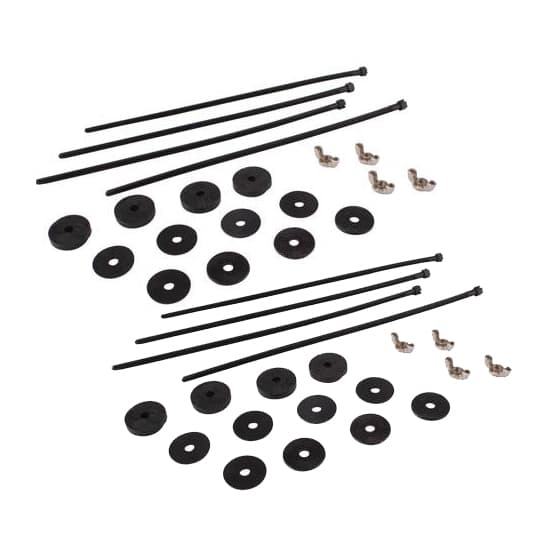 Universal Heavy Duty Fan, Shroud or Cooler Mounting Kit, 2 Pack