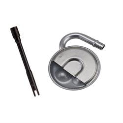 SBC Oil Pump Drive Shaft and Pick-Up Tube for Stock Pan
