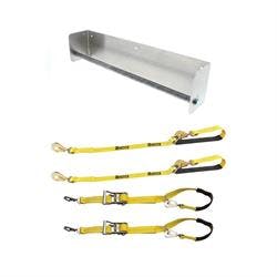 Speedway Tow Strap Hanger, 5,000 Tie Back and Down Strap Kit