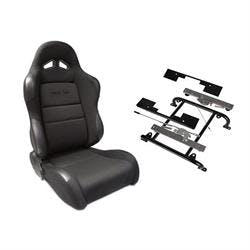 Procar Sportsman 1606 Seat, Driver w/Frame, Slider & Mount