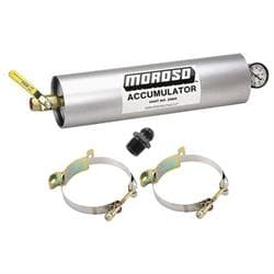 Moroso Accumulator, Mounting Brackets and Fitting, 3 Quart