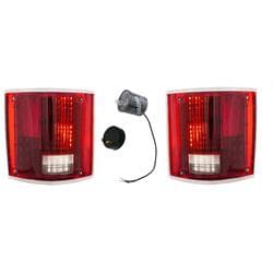 United Pacific LED Sequential Tail Lights, 1973-87 C/K w/Flasher