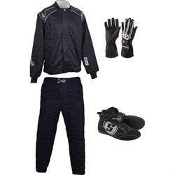 Endurance Racing Suit w/Skeleton Gloves & Viper Shoes, 2 Piece