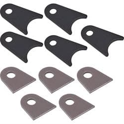 Weld-On Chassis Tabs, 1-3/4 & 2-1/4 Inch with 1/2 Inch Hole