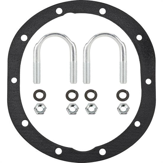 Ford 9 Inch Rearend Axle Housing Gasket with U-Bolts, 1-1/16" Cap