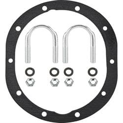 Ford 9 Inch Rearend Axle Housing Gasket with U-Bolts, 1-1/16" Cap