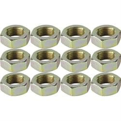 Speedway Plain Steel Jam Nut, 11/16-18 LH & RH, 12 Pack