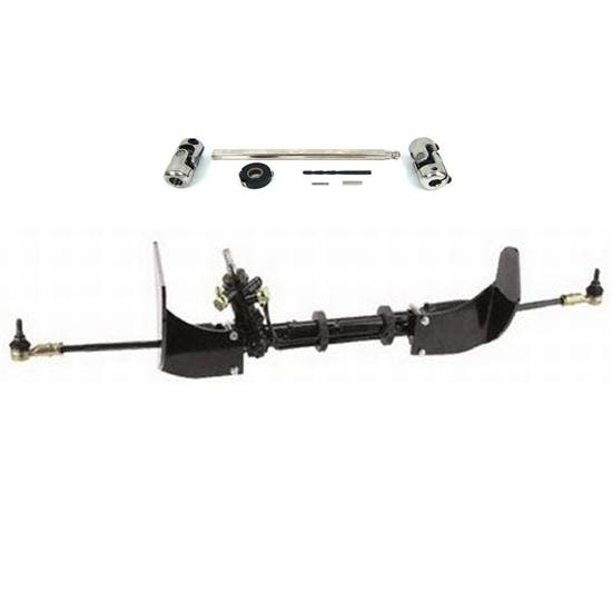 1955-57 Chevy Power Rack & Pinion with Factory Steering Shaft