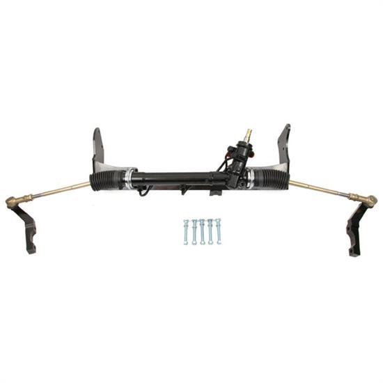1955-57 Chevy Power Rack & Pinion with Aftermarket Steering Shaft