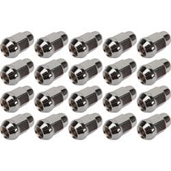 Gorilla Automotive Chrome Acorn Lug Nut Set, 12mm x 1.5, 20 Piece