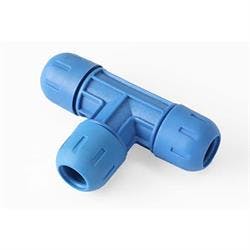 RapidAir F1005 3/4 Inch Fast Pipe Equal Tee