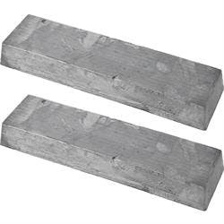 Speedway 50 LB Lead Ballast Weight Bars, 2 Pack