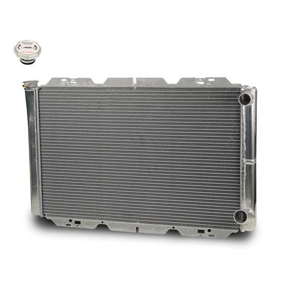 AFCO Double Pass Racing Radiator, 31 Inch & 29-31 Lbs. Cap