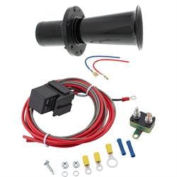 Speedway Black Ah-oo-gah Horn & Universal Electric Relay