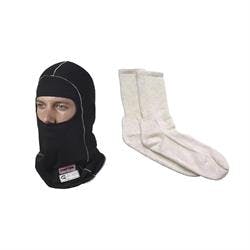 Single Eye Port Nomex Helmet Head Sock & Socks