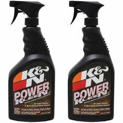 K&N Power Kleen Air Filter Cleaner, 32 oz Trigger Sprayer, 2 Pack