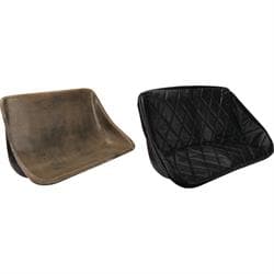 EMPI Buggy Rear Bench Seat and Black Diamond Cover