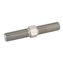 Stainless Steel Double Adjuster, 5/8-18 Threads, 4-1/4 Inch Length