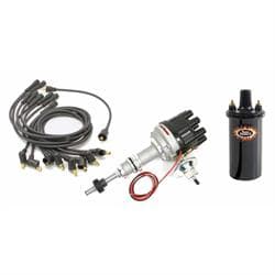 Pertronix Flame-Thrower Distrbutor Ford SB 45,000 V Coil and Ford