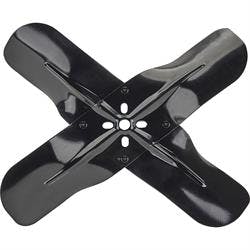 Speedway Motors Steel 4-Blade Mechanical Racing Fan, 17 Inch