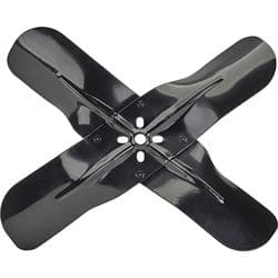 Steel 4-Blade Mechanical Racing Fan, 18 Inch, 30 Degree Pitch