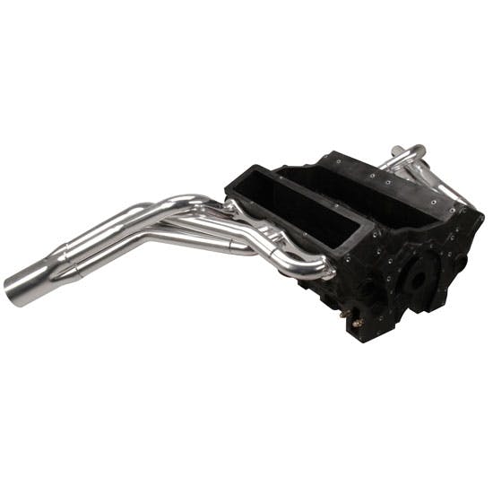 Speedway Stock Clip Small Block Chevy Headers, AHC Coated