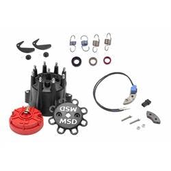 MSD HEI Cap, Rotor, Pickup, Advance Weights, Bushing and Springs 
