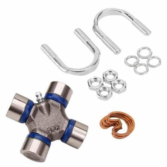 Heavy Duty Greasable Cross UJoint, 1310 and Driveshaft UBolts