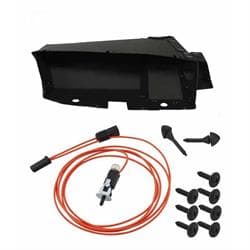 1966-67 Nova Glovebox Liner, Bumpers, Screws and Light Harness