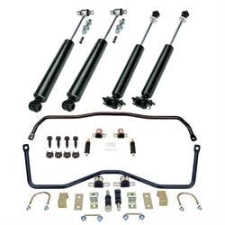 1967-69 Camaro Front & Rear Sway Bar, CPP Nitro Gas Shock Kit