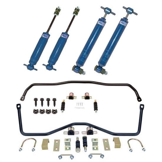 1967-69 Camaro Front & Rear Sway Bars, AFCO ShocksKit