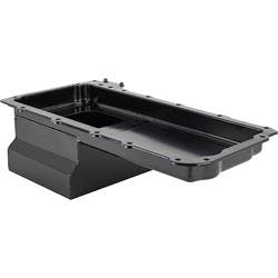 LS Swap Conversion Low Profile Oil Pan, OEM Filter Location Black