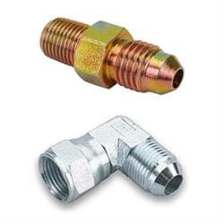 90 Degree -4AN Male - Female Swivel and Straight 1/8" NPT Adapter