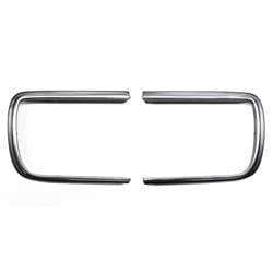 OER 1697-68 Camaro Headlight Trim Cover Moldings L/H & R/H
