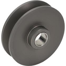 Powermaster 181 Aluminum V-Belt Alternator Pulley, 2.80 Inch Diameter