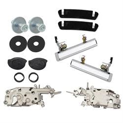 1970-72 Camaro Outer Door Handle With Door Latchs & Striker Kit