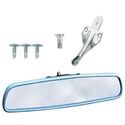 1967 Camaro 10" Rear View Mirror, Bracket and Hardware Kit