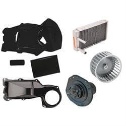 1965-67 Chevelle Heater Box, Blower Motor, Fan and Seal W/O A/C 