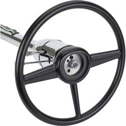 47-54 Chevy/GMC Truck 15 Inch Steering Wheel, Black